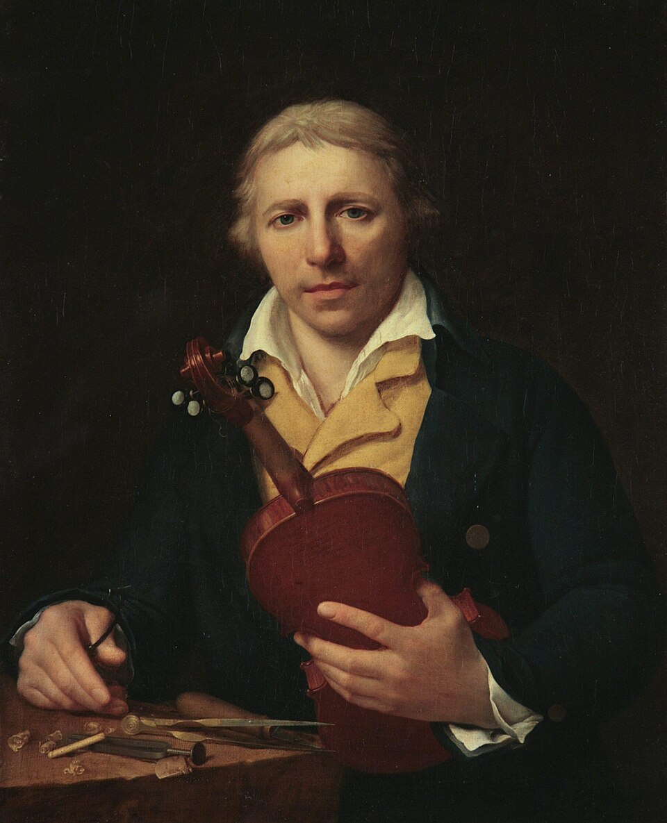 Ritratto di Nicolas Lupot - Musée de la musique, Parigi